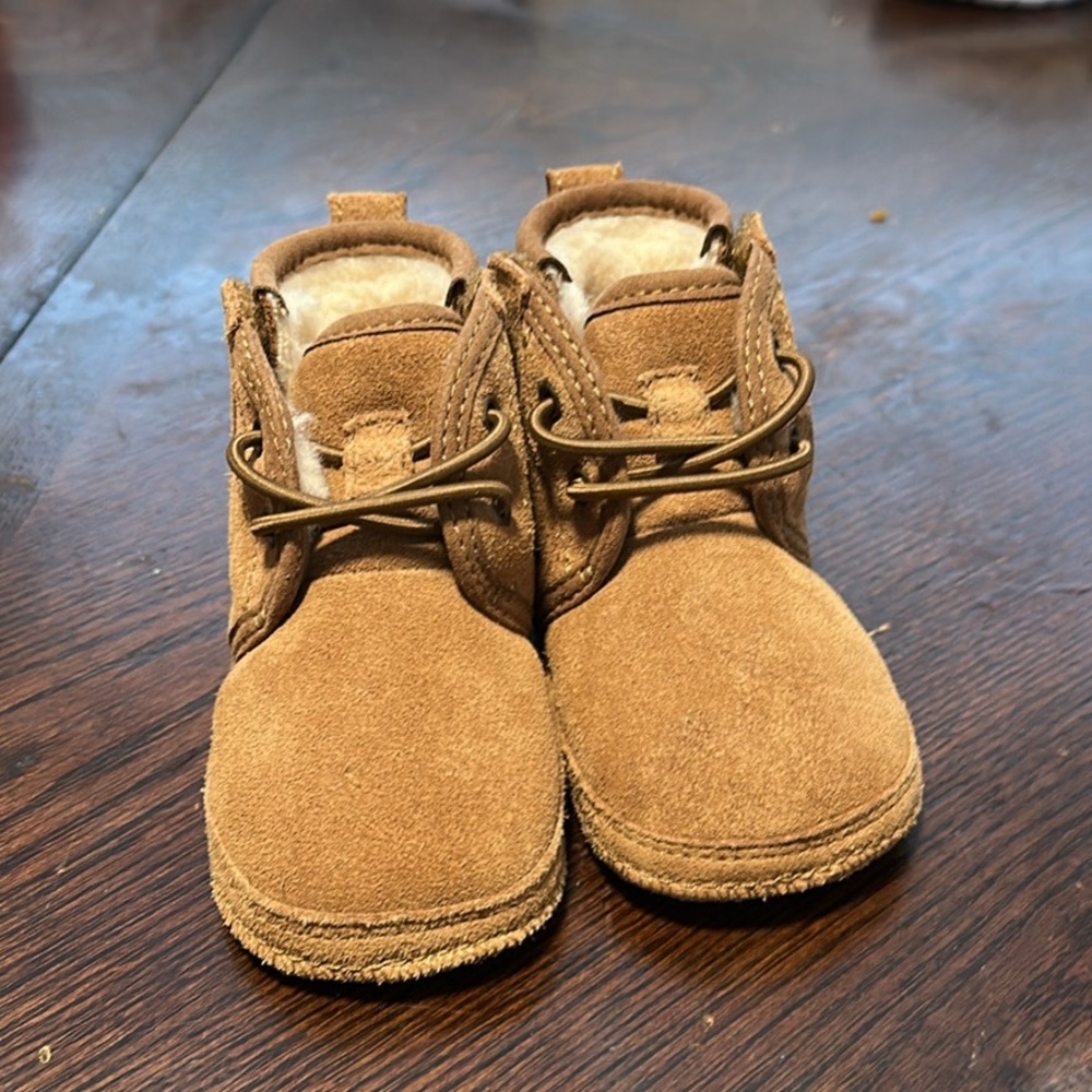 Cozy Tan Kids Shoes